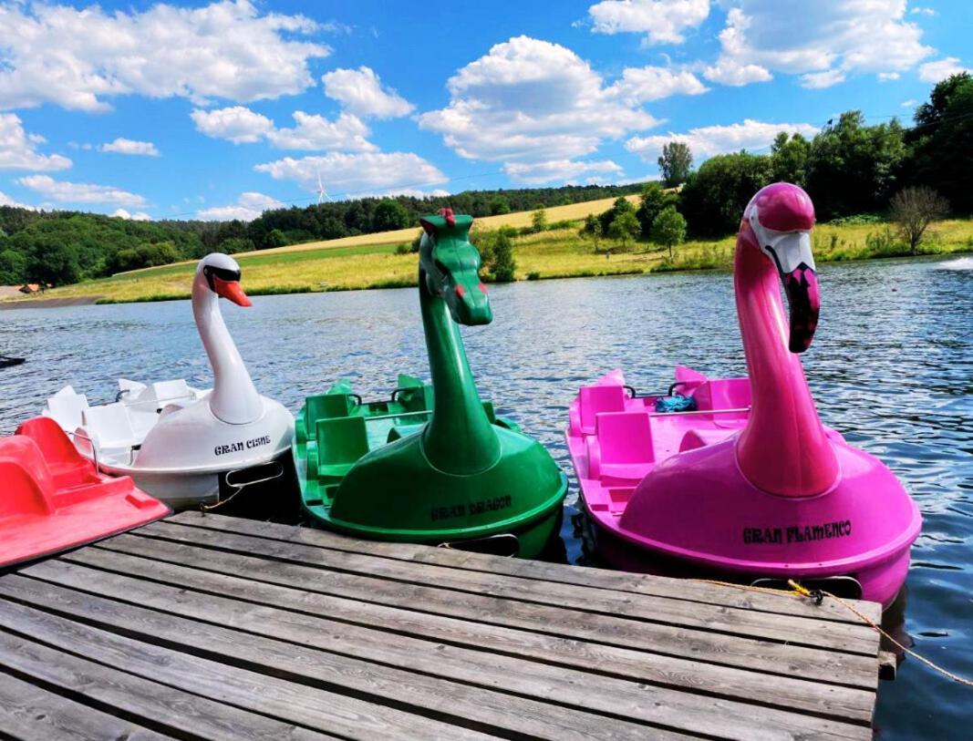 Mein-Seepark, Ferienhaus Heike 基希海姆 外观 照片